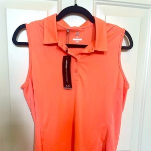 Adidas Golf Tennis Polo Sleeveless. NEW Size M